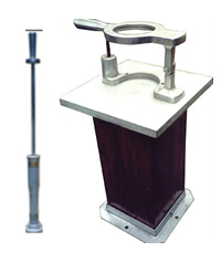 Pedestal and Compaction Hammer