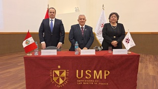 Director del Instituto de Gobierno y de Gestión Pública de la USMP presentó su libro: "El Perú sí tiene futuro" en la Filial Norte de la USMP